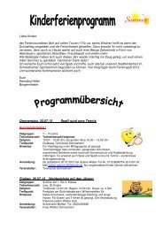 Aktuelles Programm 2013 - Stadt Schriesheim