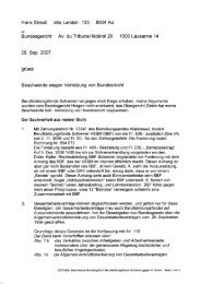 20070929 Beschwerde Bundesgericht