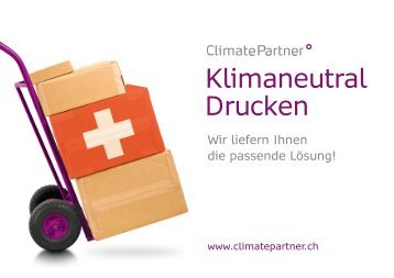 BroschÃƒÂ¼re Klimaneutral Drucken Schweiz - ClimatePartner