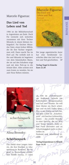 Buchkatalog 2009 - Buchhandlung Schubart