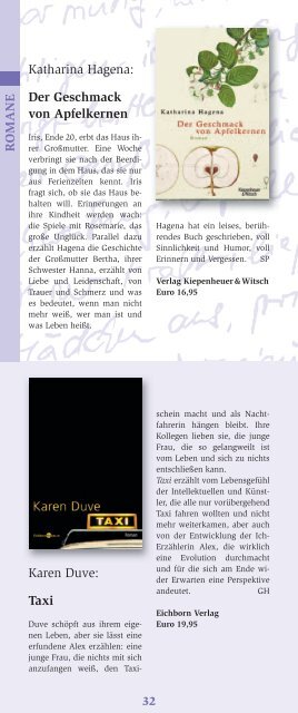 Buchkatalog 2009 - Buchhandlung Schubart