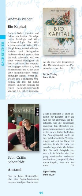 Buchkatalog 2009 - Buchhandlung Schubart