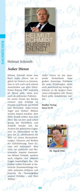 Buchkatalog 2009 - Buchhandlung Schubart