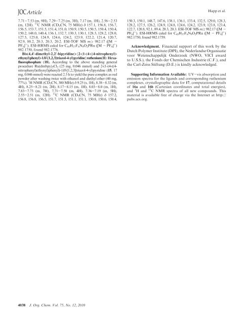 N-Heterocyclic Donor- and Acceptor-Type Ligands Based on 2-(1H ...