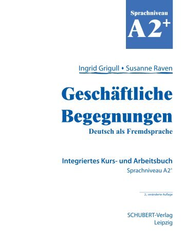 und KursÃƒÂ¼bersicht - SCHUBERT-Verlag