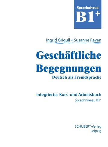 und KursÃƒÂ¼bersicht - SCHUBERT-Verlag