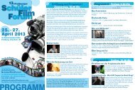 PROGRAMM - Freiburger SchÃƒÂ¼lerFilmForum