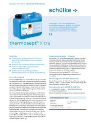 thermosept® X·tra - Schülke & Mayr