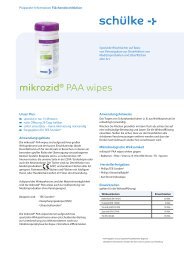 mikrozid® PAA wipes - Schülke & Mayr