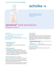 sensiva® care emulsion