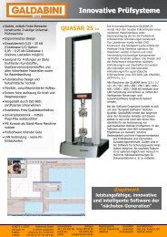 Quasar 25 kN - SchÃƒÂ¼tz + Licht PrÃƒÂ¼ftechnik GmbH