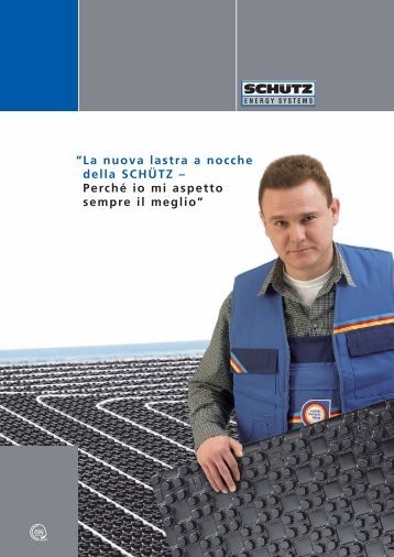 La nuova lastra a nocche della SCHÃœTZ - Schutz GmbH & Co. KGaA