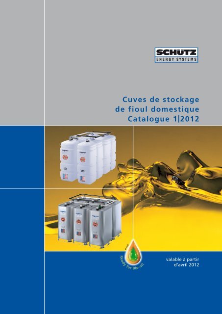 Cuves de stockage de fioul domestique Catalogue 1|2012