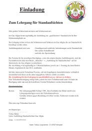 Einladung Zum Lehrgang fÃƒÂ¼r Standaufsichten - Gau AllgÃƒÂ¤u