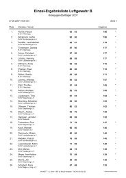 Einzel-Ergebnisliste Luftgewehr B - SchÃƒÂ¼tzenkreis Nienburg eV