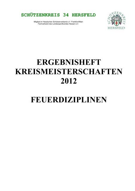 ergebnisheft kreismeisterschaften 2012 feuerdiziplinen