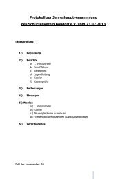 Protokoll 2013 - SchÃƒÂ¼tzenverein Bondorf