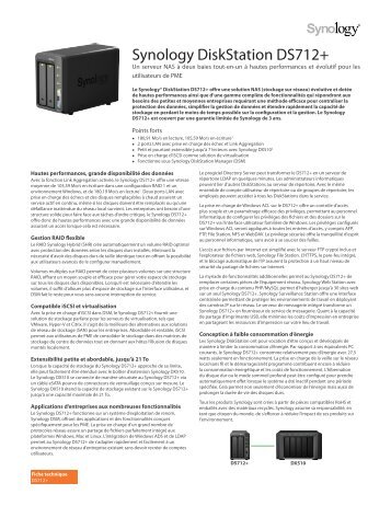 Synology DiskStation DS712+