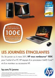 Flyer HP Performance.indd - Rue du Commerce