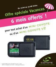 6 mois offerts - Rue du Commerce