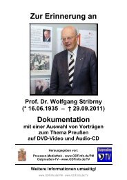 Zur Erinnerung an Prof. Dr. Wolfgang Stribrny