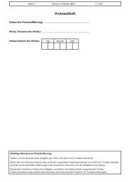 Protokollheft - Schulministerium NRW