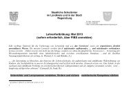 Programm Mai 2013.pdf - Staatliches Schulamt Regensburg - Stadt ...