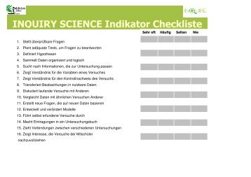 1. Checkliste fÃƒÂ¼r eine formative SchÃƒÂ¼lerevaluation