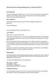 Jahresbericht 2011 - Schulblatt Schaffhausen