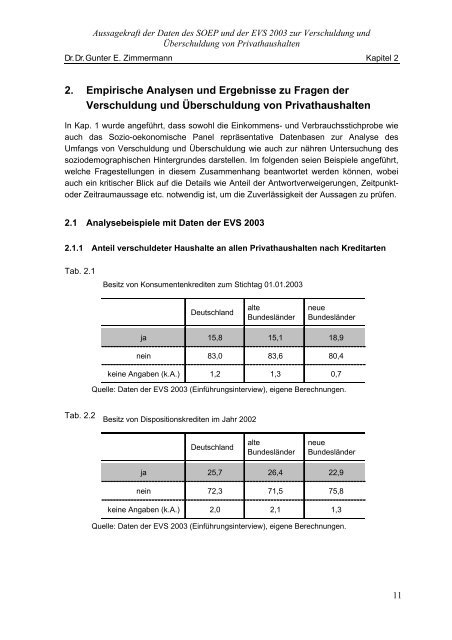 Lebensgestaltung auf Haushaltsebene