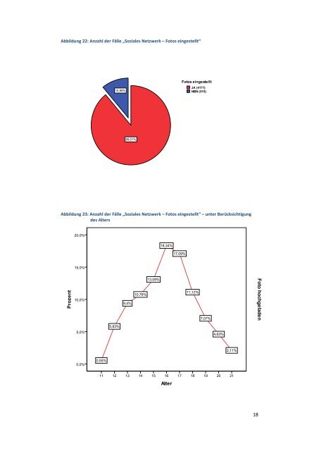 Statistische Erfassung zum Internetverhalten Jugendlicher und ...