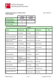 Praktikumsplan - Schule-Beruf-Kultur