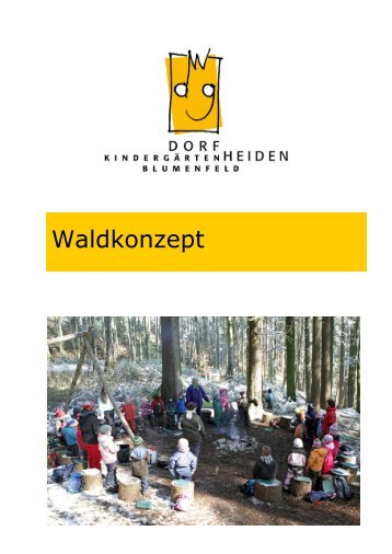 Waldkonzept - Schule Heiden