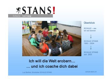 Referat Luzi Berthel - schule online - stans!