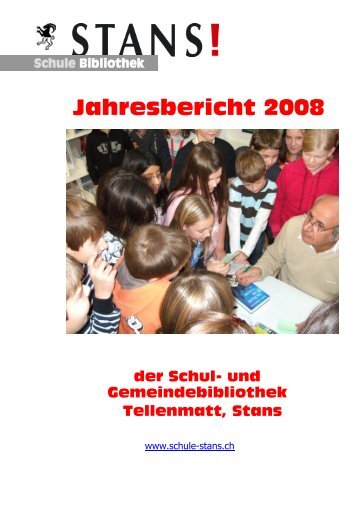 Jahresbericht 2008 - schule online - stans!