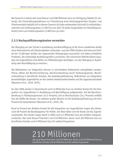 Expertise des Instituts der deutschen Wirtschaft KÃ¶ln (IW)