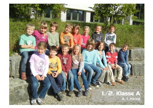 Klassen 2011/2012 - Schule Wittnau
