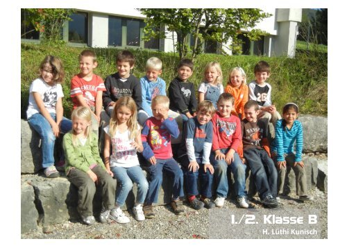 Klassen 2011/2012 - Schule Wittnau