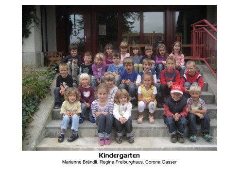 Klassen 2008/2009 - Schule Wittnau