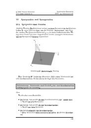 13 Spurpunkte und Spurgeraden - Schule.barmetler.de