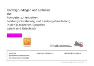 Rechtsgrundlagen und Leitlinien zur ... - Schule.at