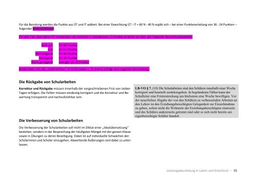 Rechtsgrundlagen und Leitlinien zur ... - Schule.at