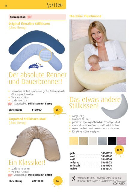 Katalog Babyzeiten | Stillen