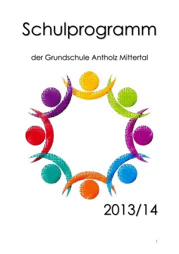 Schulprogramm GS Antholz Mittertal zum Herunterladen in PDF