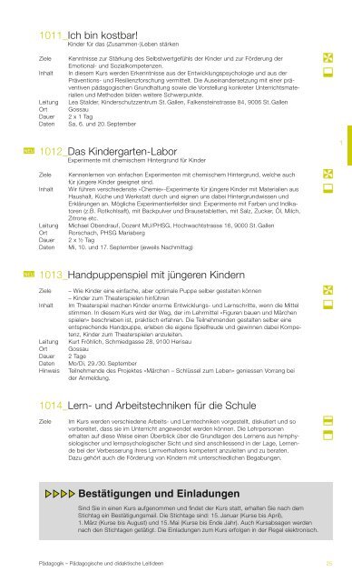 Programm - schule.sg.ch - Kanton St.Gallen