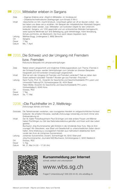 Programm - schule.sg.ch - Kanton St.Gallen