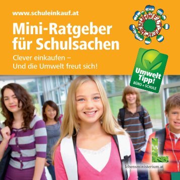 Mini-Ratgeber fÃƒÂ¼r Schulsachen - Clever einkaufen fÃƒÂ¼r die Schule