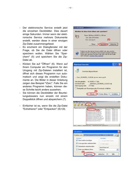 Anleitung zum Erstellen der elektronischen Beurteilungsinstrumente