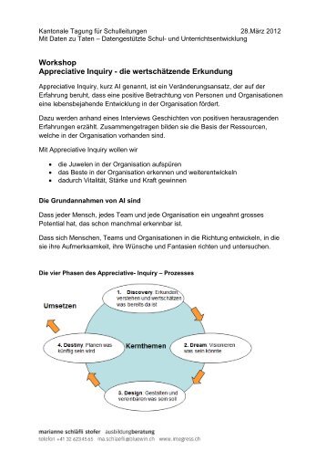 Appreciative Inquiry Handout