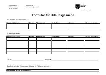 Briefvorlage PDF - Schulen Emmen